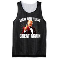 Trump Make New Year Great Again Happy New Years Eve Day 2025 Mesh Reversible Basketball Jersey Tank