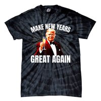 Trump Make New Year Great Again Happy New Years Eve Day 2025 Tie-Dye T-Shirt