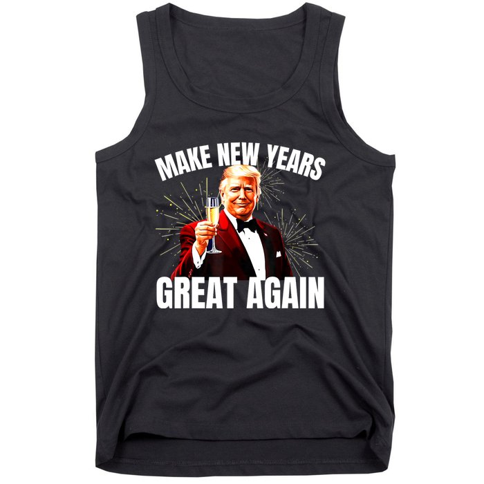 Trump Make New Year Great Again Happy New Years Eve Day 2025 Tank Top