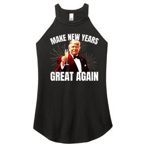 Trump Make New Year Great Again Happy New Years Eve Day 2025 Women's Perfect Tri Rocker Tank