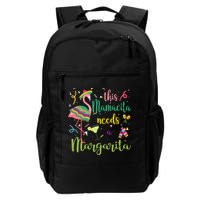 This Mamacita Needs A Margarita Fiesta Flamingo Backpack