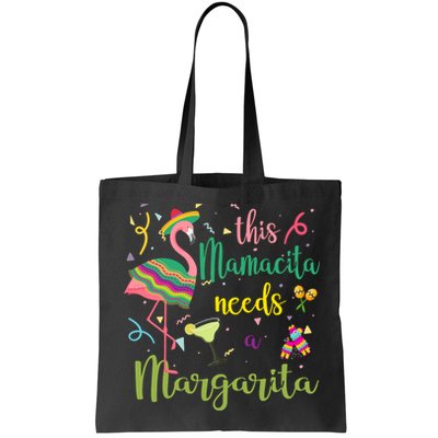This Mamacita Needs A Margarita Fiesta Flamingo Bag