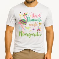 This Mamacita Needs A Margarita Fiesta Flamingo Cooling Performance Crew T-Shirt
