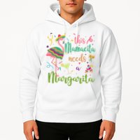 This Mamacita Needs A Margarita Fiesta Flamingo Hoodie