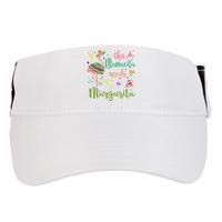 This Mamacita Needs A Margarita Fiesta Flamingo Adult Drive Performance Visor