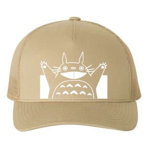 Totoro My Neighbour Anime Yupoong Adult 5-Panel Trucker Hat