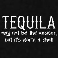 Tequila May Not Be The Answer, But Its Wirth A Shot Cinco De Mayo Ladies PosiCharge Tri-Blend Wicking Tank