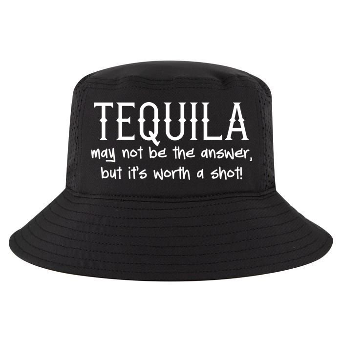 Tequila May Not Be The Answer, But Its Wirth A Shot Cinco De Mayo Cool Comfort Performance Bucket Hat