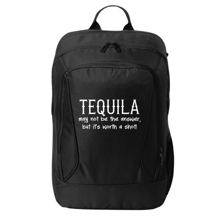 Tequila May Not Be The Answer, But Its Wirth A Shot Cinco De Mayo City Backpack