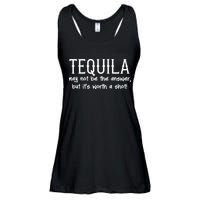Tequila May Not Be The Answer, But Its Wirth A Shot Cinco De Mayo Ladies Essential Flowy Tank