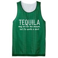 Tequila May Not Be The Answer, But Its Wirth A Shot Cinco De Mayo Mesh Reversible Basketball Jersey Tank