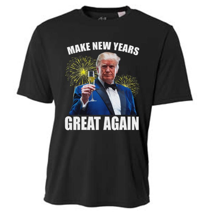 Trump Make New Year Great Again Happy New Years Eve Day 2025 Cooling Performance Crew T-Shirt