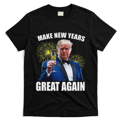 Trump Make New Year Great Again Happy New Years Eve Day 2025 T-Shirt