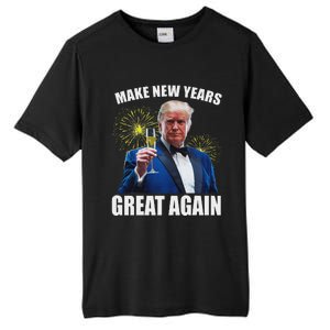 Trump Make New Year Great Again Happy New Years Eve Day 2025 Tall Fusion ChromaSoft Performance T-Shirt