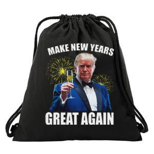 Trump Make New Year Great Again Happy New Years Eve Day 2025 Drawstring Bag