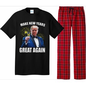 Trump Make New Year Great Again Happy New Years Eve Day 2025 Pajama Set