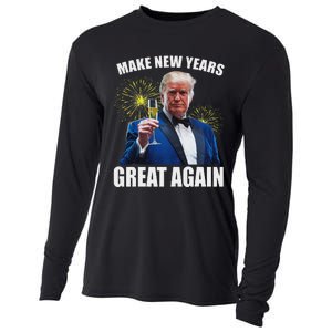 Trump Make New Year Great Again Happy New Years Eve Day 2025 Cooling Performance Long Sleeve Crew