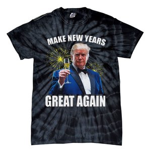 Trump Make New Year Great Again Happy New Years Eve Day 2025 Tie-Dye T-Shirt