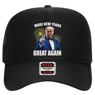 Trump Make New Year Great Again Happy New Years Eve Day 2025 Trucker Hat