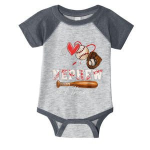 That's My Nephew Out There Baseball Aunt Auntie Mothers Day Infant Baby Jersey Bodysuit