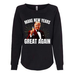 Trump Make New Year Great Again Happy New Years Eve Day 2025 Womens California Wash Sweatshirt