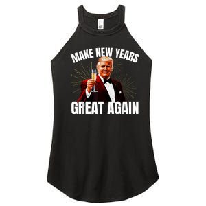 Trump Make New Year Great Again Happy New Years Eve Day 2025 Women's Perfect Tri Rocker Tank