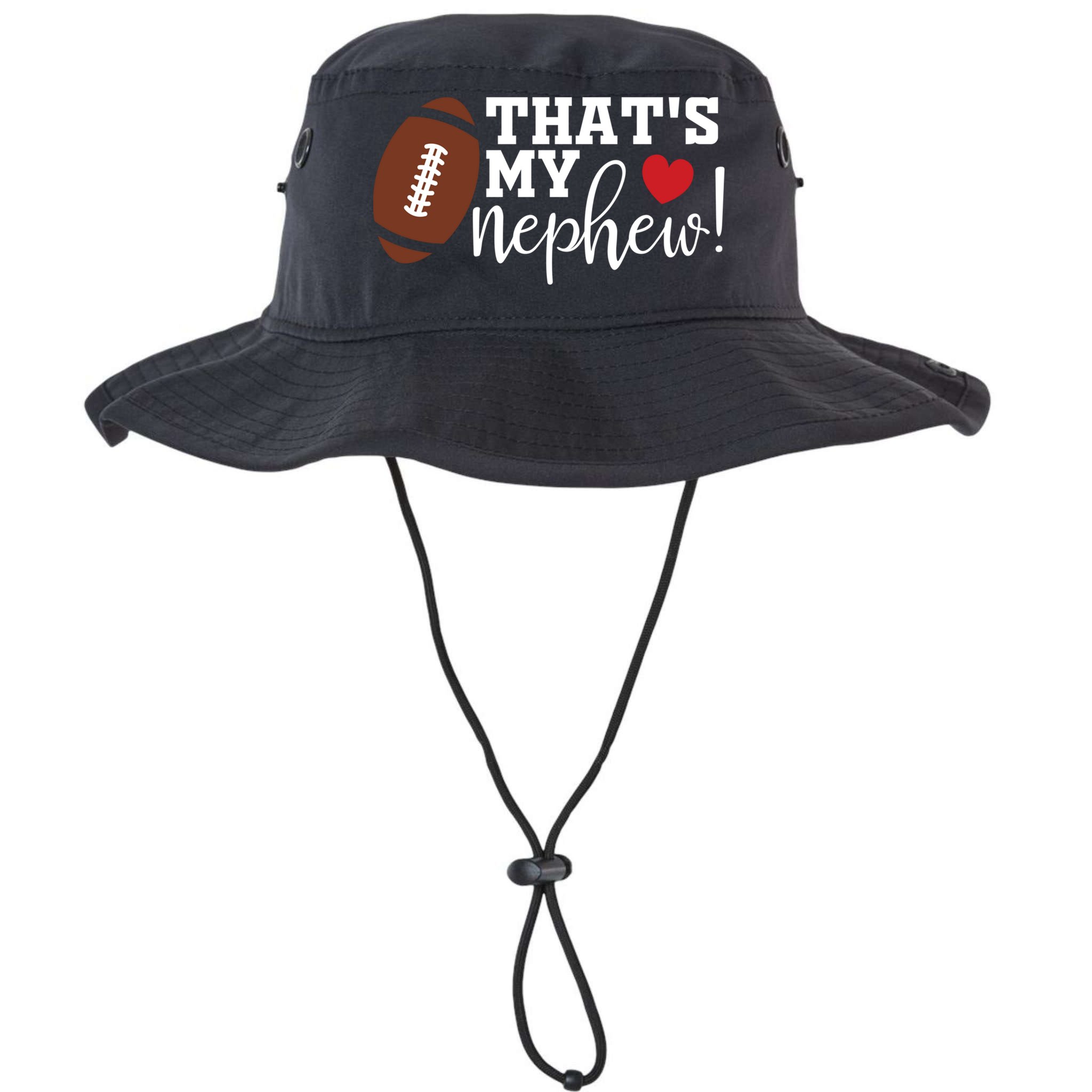 Thats My Nephew Aunt Biggest Fan Football Game Day Cool Gift Bucket Hat