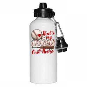 Thats My Nephew Out There Baseball Aunt Auntie Mothers Day Great Gift Aluminum Water Bottle