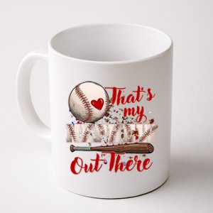 Thats My Nephew Out There Baseball Aunt Auntie Mothers Day Great Gift Coffee Mug