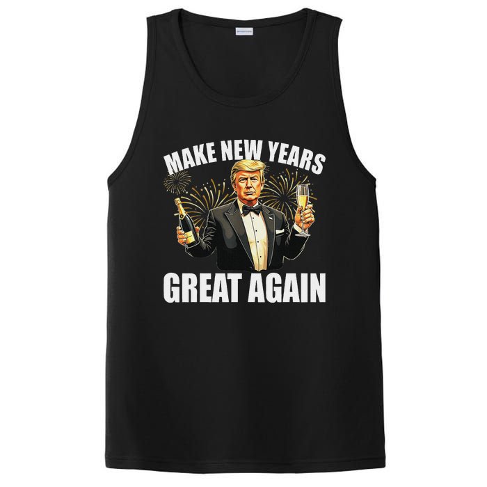 Trump Make New Year Great Again Happy New Years Eve Day 2025 PosiCharge Competitor Tank