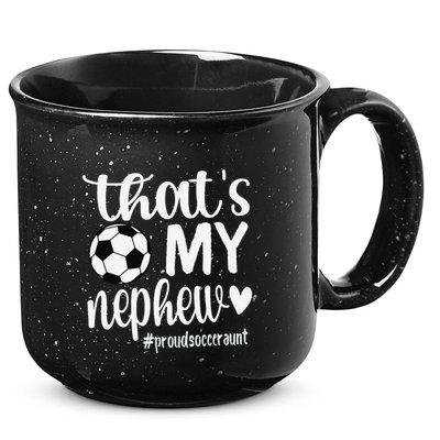 ThatS My Nephew Proud Soccer Auntie Soccer Aunt 15oz Campfire Ceramic Mug