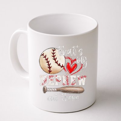 ThatS My Nephew Out There Baseball Aunt Auntie Mothers Day Coffee Mug