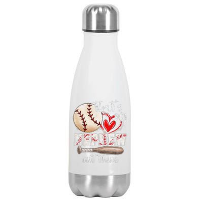 ThatS My Nephew Out There Baseball Aunt Auntie Mothers Day Stainless Steel Insulated Water Bottle