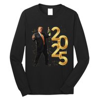 Trump Make New Year Great Again Happy New Years Eve Day 2025 Long Sleeve Shirt