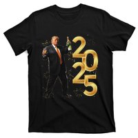 Trump Make New Year Great Again Happy New Years Eve Day 2025 T-Shirt