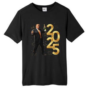 Trump Make New Year Great Again Happy New Years Eve Day 2025 Tall Fusion ChromaSoft Performance T-Shirt