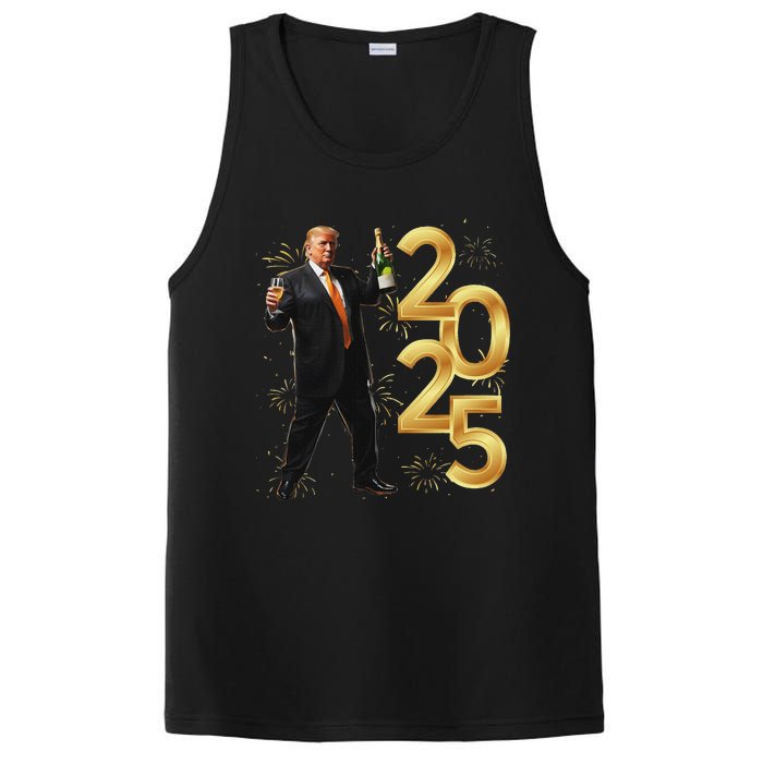 Trump Make New Year Great Again Happy New Years Eve Day 2025 PosiCharge Competitor Tank