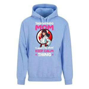 Taekwondo Mom No Keep Calm Thing Design Taekwondo Fighter Cool Gift Unisex Surf Hoodie