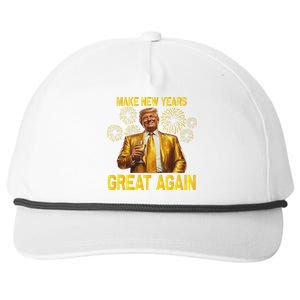 Trump Make New Year Great Again Snapback Five-Panel Rope Hat