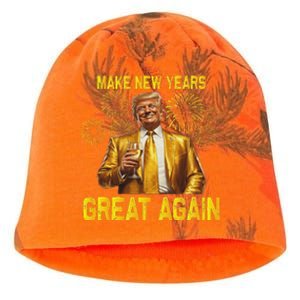 Trump Make New Year Great Again Kati - Camo Knit Beanie