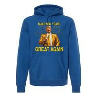 Trump Make New Year Great Again Premium Hoodie