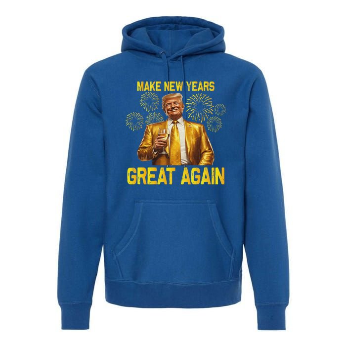 Trump Make New Year Great Again Premium Hoodie