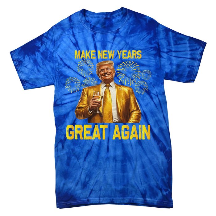 Trump Make New Year Great Again Tie-Dye T-Shirt