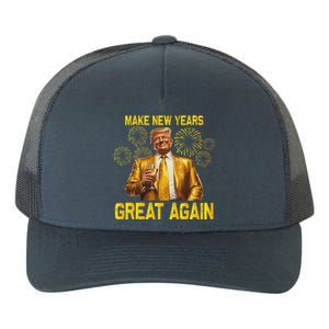 Trump Make New Year Great Again Yupoong Adult 5-Panel Trucker Hat