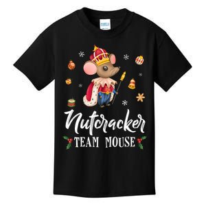 Team Mouse Nutcracker Christmas Dance Funny Soldier Kids T-Shirt