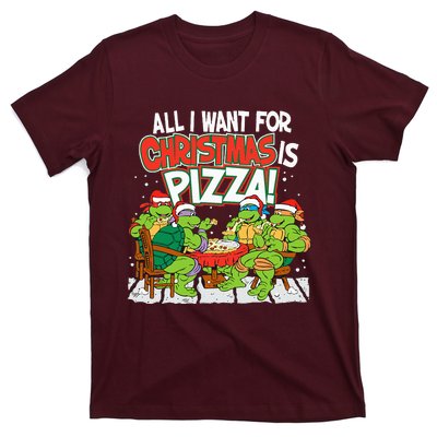 T.E.E.N.A.G.E Mutant Ninja Turtles Pizza For Christmas T-Shirt