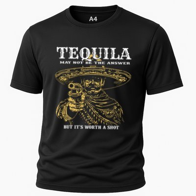 Tequila May Not Be The Answer But Its Worth A Shot Performance Shirt