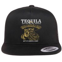 Tequila May Not Be The Answer But Its Worth A Shot Flatbill Hat