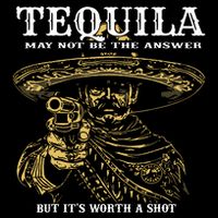 Tequila May Not Be The Answer But Its Worth A Shot Pom Pom 12in Knit Beanie