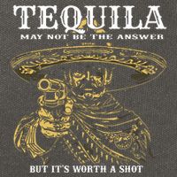 Tequila May Not Be The Answer But Its Worth A Shot Cotton Canvas Backpack